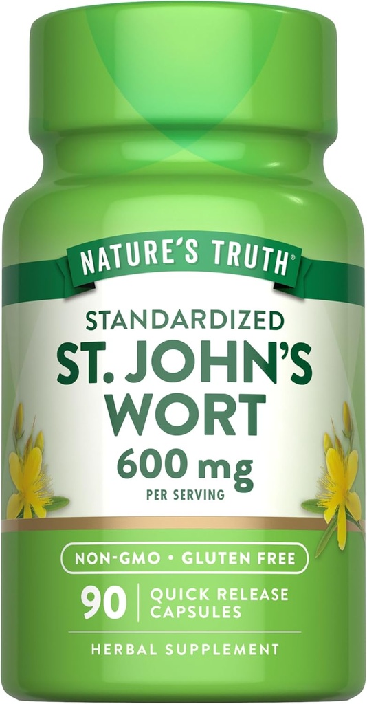 Nature's Truth St Johns Wort 600mg 