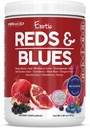 PEScience Reds & Blues Superfoods Powder, 30 Servings, Myo-Inositol Supplement, Beet Root Powder, Pomegranate and Acai Extract, Freeze-Dried Antioxidant Fruit Blend