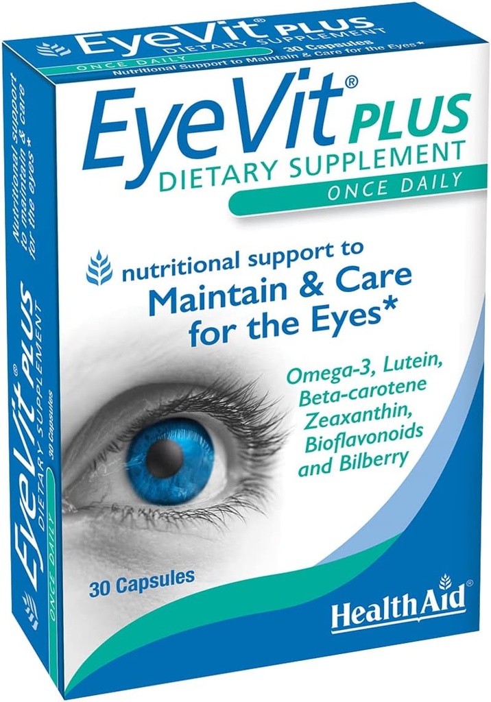 EyeVit Plus – Συμπλήρωμα υγείας ματιών μιας ημέρας 