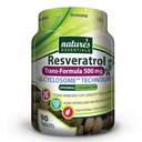 Nature's Essentials Resveratrol 500mg | Full Spectrum Trans-Resveratrol | Advanced Cyclosome Liposomal Delivery | Non-GMO, Gluten Free, Vegetarian | 90 Tablets