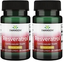 Swanson Resveratrol 50 50 Milligrams 30 Capsules (Pack of 2)