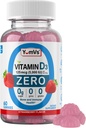 Yum-Vs - Βιταμίνη D3 Gummies με Zero Ζάχαρη για Ενήλικες & Παιδιά (125 mcg - 60 Count) - Ζάχαρη Χωρίς Βιταμίνη D Gummies - Χορτοφαγική Gummy Βιταμίνες για Υποστήριξη των οστών & Ανοσοποιητική Υγεία - Vit D3 Βιταμίνη Μασώμενο
