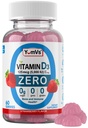 Yum-Vs - Βιταμίνη D3 Gummies με Zero Ζάχαρη για Ενήλικες & Παιδιά (125 mcg - 60 Count) - Ζάχαρη Χωρίς Βιταμίνη D Gummies - Χορτοφαγική Gummy Βιταμίνες για Υποστήριξη των οστών & Ανοσοποιητική Υγεία - Vit D3 Βιταμίνη Μασώμενο