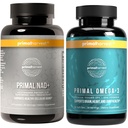 Primal Harvest Daily Two-Step Routine | NAD+ + Omega 3 | 2 Pack | 30 Day Supply