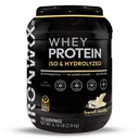 100% Hydrolyzed Whey Protein Isolate | 30g Protein, 7.4 g BCAAs | French Vanilla | Informed Sport Certified Banned Substance Free | Low Carb, Keto Friendly, Fast Absorbing Powder | 70 Servings