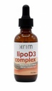 xrim Liposomal Vitamin D3 5000 IU + K2 + Selenium Liquid Supplement - High Absorption D3 for Immune Support & Bone Health - 30 Servings (2oz)