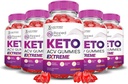 Justified Laboratories (5Pack Ripped Results Keto ACV Gummies Extreme 2000MG Ripped Results Keto Gummies Apple Cider Vinegar Formed with Pomegranate Beet Juice Powder B12 Vegan Non GMO 300 Gummys