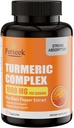 Turmeric Curcumin Supplement, 1000mg Turmeric Supplement, Premium Organic Turmeric Root & Black Pepper Extract for Ultra Absorption, Joint Support - Vegan, Non-GMO, 120 Capsules, 60-Day Supply
