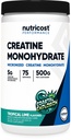 Nutricost Creatine Monohydrate Powder (Coastal Explosion, 500 Gram) - Μικρονωμένο συμπλήρωμα Creatine - Vegan, GMO-free, Χωρίς γλουτένη