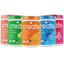 Create Creatine Monohydrate Gummies - High Five Bundle - Sour Peach, Sour Apple, Watermelon, Blue Raspberry & Orange - Createine Gummies for Women & Men, NSF Certified, 3rd Party Tested, (5-Pack)