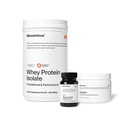 Momentous Arnold's Stack - Creatine Monohydrate Powder, Essential Grass-Fed Whey Protein Powder (Unflavored) & Vitamin D3 (2000 IU) - Daily Fundamentals to Support Muscle Strength & Longevity