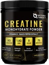 Micronized Creatine Monohydrate για γυναίκες και άνδρες, Creatine σκόνη για άνδρες-γυναίκες για τη βελτίωση της απόδοσης και της δύναμης, την υποστήριξη της ανάπτυξης των μυών και την αποκατάσταση προπόνησης, 6,5g ανά υπηρεσία, 75 υπηρεσίες