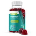 Viteey Probiotic Gummies με Πρεβιοτικά – Συμπληρώματα για την υγεία των ορνίθων για Digestive Health – 2 δισεκατομμύρια CFUs – Vegan, χωρίς γλουτένη – 60 Count
