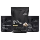 Sports Research® Recovery Matrix - Whey Isolate Protein Powder 2,1lb + L-Glutamine 10,58 Oz + Creatine Monohydrate 10,58 Oz