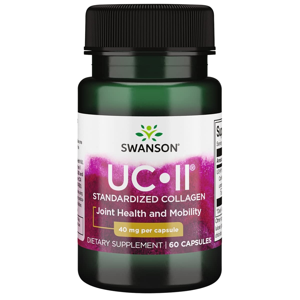 Swanson Uc-Ii Standardized Collagen 10 Milligrams 60 Capsules