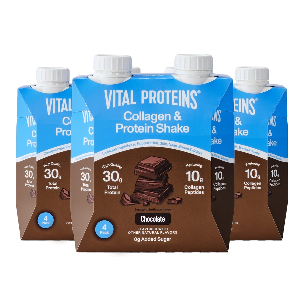 Vital Proteins® Chocolate Collagen & Protein Shake, 30g Total Protein Including 10g Collagen Peptides, Healthy Hair, Skin, Nails & Joints**