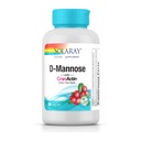 SOLARAY D- Mannose με CranActin, 60 κάψουλες χορτοφάγων