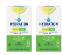 2-Pack Lemon-Lime Hydration with Electrolytes Refreshing & Replenishing Drink Mix 6 Per Box, 12 Count Total (12 Sticks Total, 2 BOXES LEMON-LIME)