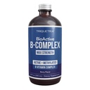 BioActive Vitamin B Complex - Ροή αίματος έτοιμο, μεθυλιωμένο B Complex - Διαθέτει μεθυλοφολικό, 3 Βιοενεργές Μορφές του B12, BenfoPure® B1 & Pantesin® B5 - 12 Β Βιταμίνες σε Κλινικές Δόσεις - Liquid 8 oz