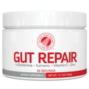 Επισκευή ασημί Fern Gut - Digestive Health Supplement Powder - L-Γλουταμίνη, κουρκουμίνη, ψευδάργυρος & ασκορβικό οξύ (1 Tub - 30 εξυπηρετούν)
