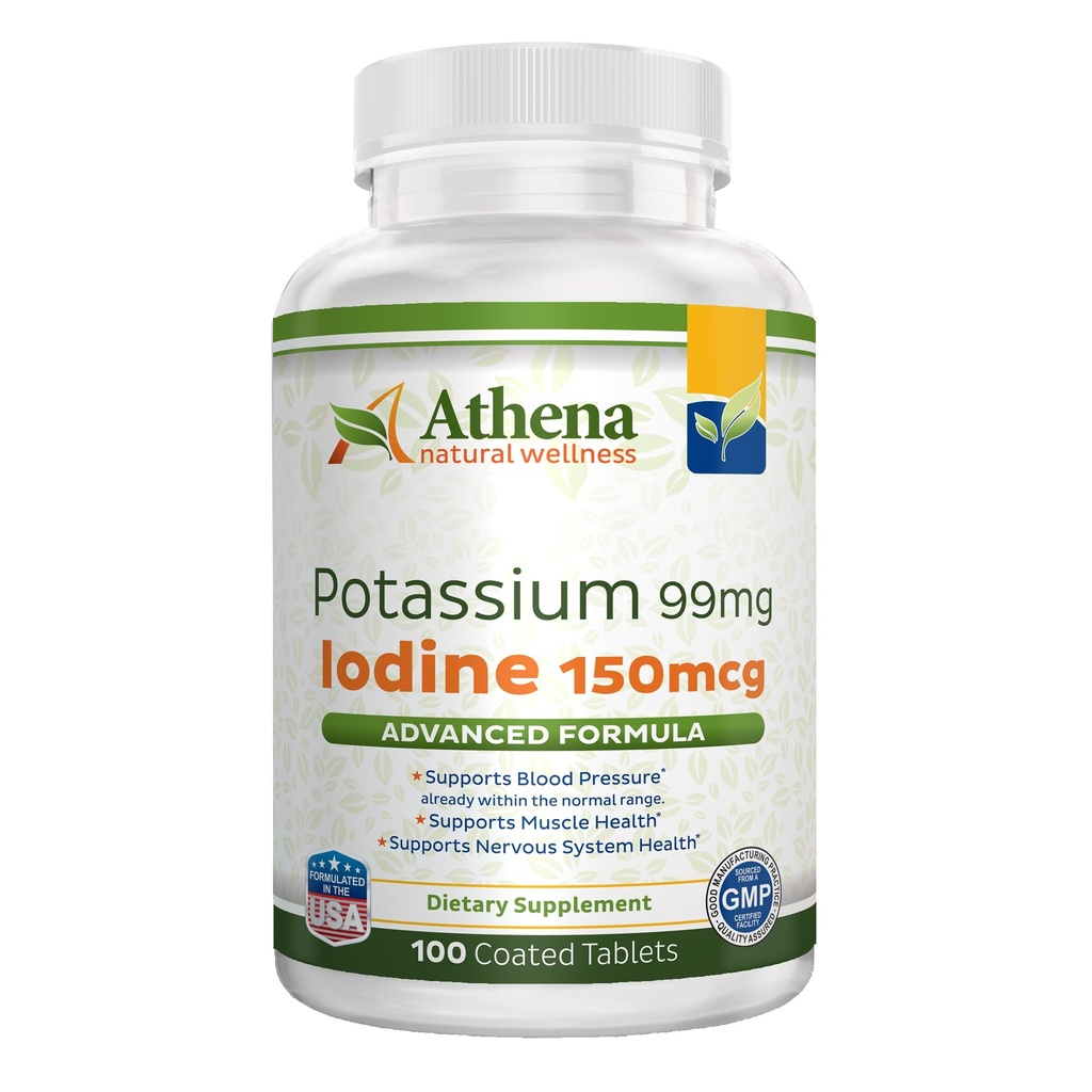 Κάλιο 99mg με Iodine 150mcg Συμπλήρωμα
