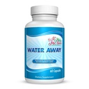 Water Away Natural Diuretic Capsules – Beat Bloating & Water Retention, Support Fluid Balance & Boost Energy with a Gentle Formula of Vitamins, Minerals, Herbs & Roots – 60 Capsules for a Slimmer You