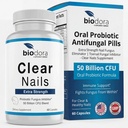 Clear Nails - Επιπλέον δύναμη - Probiotic Fungus Inhibitor - 50 δισεκατομμύρια CFU