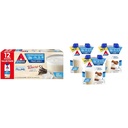 Atkins Creamy Vanilla & Cinnamon Swirl Protein Shakes, 15g Protein, Low Glycemic, 2g Net Carb, 1g Sugar, Keto Friendly, 12 Count