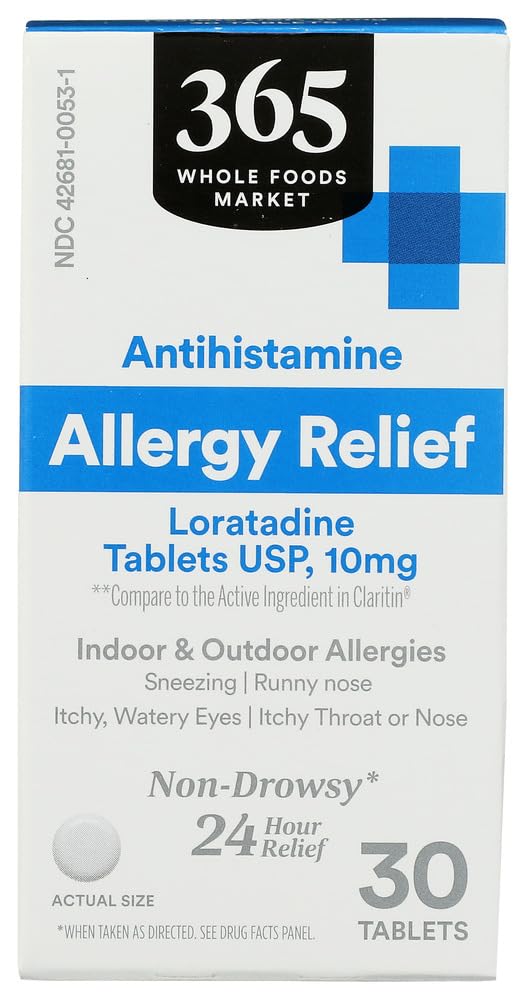 365 by Whole Foods Market Loratadine 10MG, 30 CT