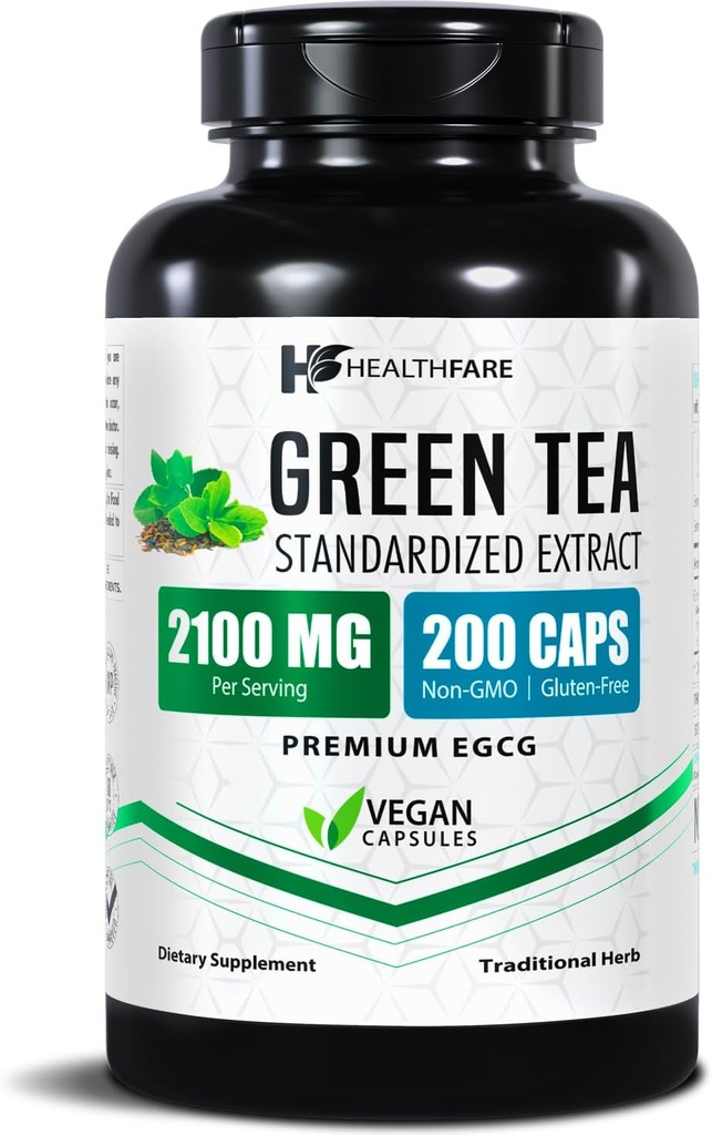 Χάπια εκχύλισμα πράσινου τσαγιού Healthfare 2100mg 