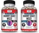 Kaya Naturals Horny Goat Weed Extract - Maca - Extra Strength Complex with Saw Palmetto Ginseng, Arginine Vitamin Supplement - Horny Goat Weed - 180 Count (Pack of 2)