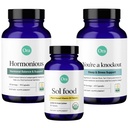 Ora Organic Hormone Balance, Sleep Aid, & Vitamin D Boost Bundle: Support Skin, Mood, Energy + Stress Support Calming Herbal Blend + Vegan Vitamin D, Immune Support
