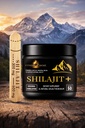 Shilajit Resin, Original Himalayan Purified Shilajit Resin, 600mg per Serving, 50g, with Wooden Measuring Stick