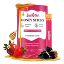 Shilajit Honey Sticks for Women, Strawberry Honey, Natural Energy & Vitality Booster with Shatavari & Saffron for Hormonal Balance, Focus & Stamina - 30 Sticks