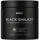 100x Strength Black Shilajit for Men w. 10% Tongkat Ali & Ashwagandha - Highest Potency Shilajit Capsules 60% Fulvic Acid Pure Himalayan Shilajit Resin - Natural Test Booster Male Enhancing Supplement