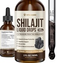 Himalayan Shilajit Liquid Drops – 1000mg Energy & Immunity Support with 85+ Trace Minerals & Fulvic Acid – Strength, Vitality Supplement for Men & Women – 30-Day Supply
