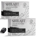 Shilajit Tablets 1000 MG, 100% Himalayan Organic, Shilajit Supplement Rich in Fulvic Acid & 85+ Trace Minerals for Men and Women, Energy & Immune System, 120 Count