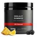 Shilajit Gummies – 20:1 Concentrate – 50% Fulvic Acid, Himalayan Sourced – Ashwagandha + Turmeric – Sugar-Free – Lab Tested
