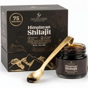 Himalayan Shilajit Resin - 400mg High Potency, Lab Tested Pure Shilajit for Men & Women, 75% Fulvic Acid, 85+ Trace Minerals, Energy & Immune Support, 2.5 Month Supply (30g)