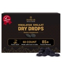 Bargad Shilajit Dry Drops | Natural Energy & Stamina | 100% Authentic Himalayan Shilajit Resin in Dry Form | Supports Vitality, Focus & Detox | No Additives or Fillers | 60 Count