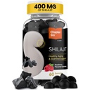Zahler Chapter One Shilajit Gummies - 400 mg Vegetarian Shilajit for Men & Women - Vitality, Stamina & Focus Support - Mineral Rich Gummies - Non-GMO & Gluten Free - Raspberry Flavor, 60 Count
