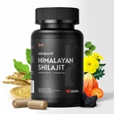 UniHealth® Himalayan Shilajit for Men & Women - Tongkat Ali, Ashwagandha, Fulvic Acid, Zinc, B6, B12, D3 for Men – Pure Shilajits Supplement – Energy & Stamina Support - 60 Capsules