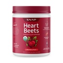 Snap Supplements Heart Beets, Organic Beet Root Powder, Cardiovascular Support Supplement for Men & Women, Beets, Pomegranate, B Vitamins & Red Spinach, Heart Health Support, 30 Servings, Mixed Berry
