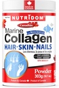 Nutridom Hydrolyzed Marine Collagen Peptides σε σκόνη, Wild-Caught from Nova-Scotia, υποστηρίζει μαλλιά, δέρμα & νύχια, μη-GMO, χωρίς γλουτένη, σόγια & γαλακτοκομικά (303 g)