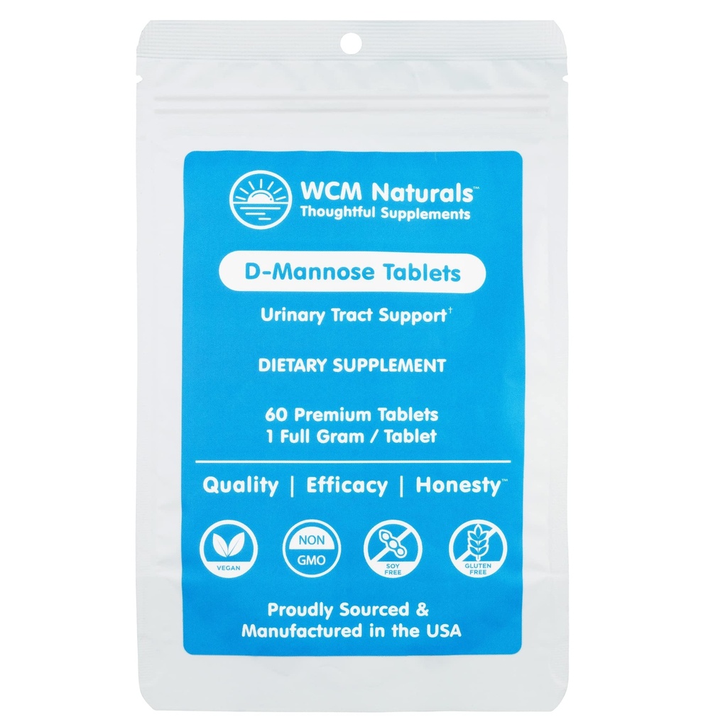 D-Mannose Tablets - Non-GMO (60)