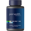 ProHealth NMN Pro 1000 (60 Capsules) Clinically Studied Uthever NMN. NAD+ Precursor for Cellular Energy, Mitochondrial Support & Healthy Aging. USA Manufactured, Triple Lab-Tested
