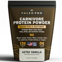 PaleoPro Carnivore Complete (Aztec Vanilla) Pastured & Cage-Free Protein, Grass-Fed Beef Talow, Beef Organs 