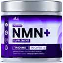NMN Supplement with NAD+ and Resveratrol - 10,000MG Extra Strength | NMNH Alternative | NAD Liposomal Supplements for Men and Women - Supports Cellular Energy | 90 Capsules, 3 Months Supply