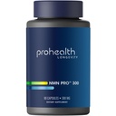 ProHealth NMN Pro 300 (90 Capsules) Clinically Studied Uthever® NMN. NAD+ Precursor for Cellular Energy, Mitochondrial Support & Healthy Aging. USA Manufactured, Triple Lab-Tested