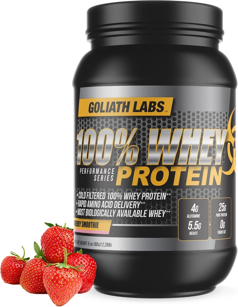 Γολιάθ Εργαστήρια 100% Whey Protein Powder Isolate/Blend 